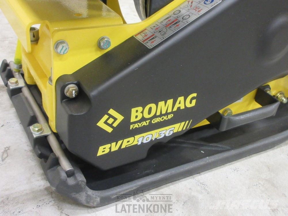 Bomag BVP10/36 tärylätkä vesityksellä ja renkailla Vibrationsgeräte