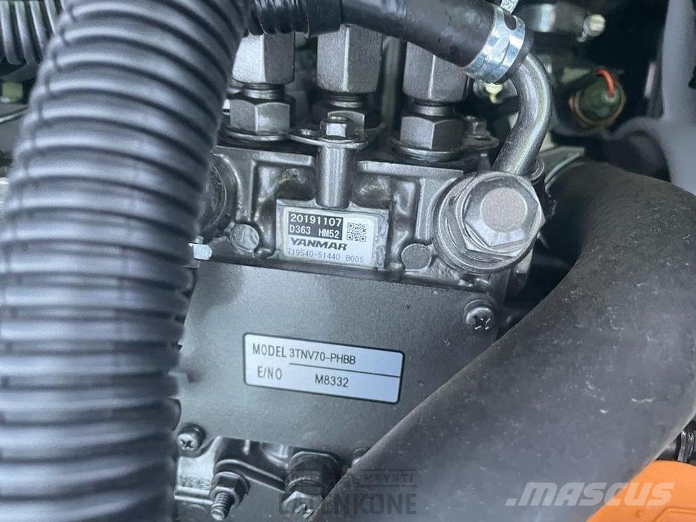 Hitachi ZX 19-6 kaivinkone حفارات صغيرة أقل من 7 طن (حفارات صغيرة)