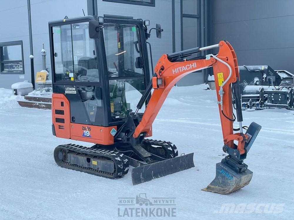 Hitachi ZX 19-6 kaivinkone حفارات صغيرة أقل من 7 طن (حفارات صغيرة)