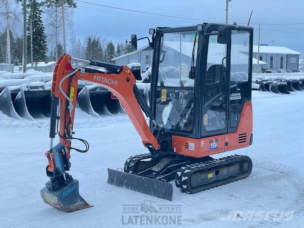 Hitachi ZX 19-6 kaivinkone حفارات صغيرة أقل من 7 طن (حفارات صغيرة)