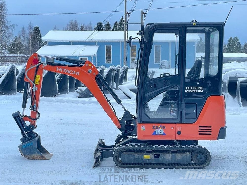 Hitachi ZX 19-6 kaivinkone حفارات صغيرة أقل من 7 طن (حفارات صغيرة)