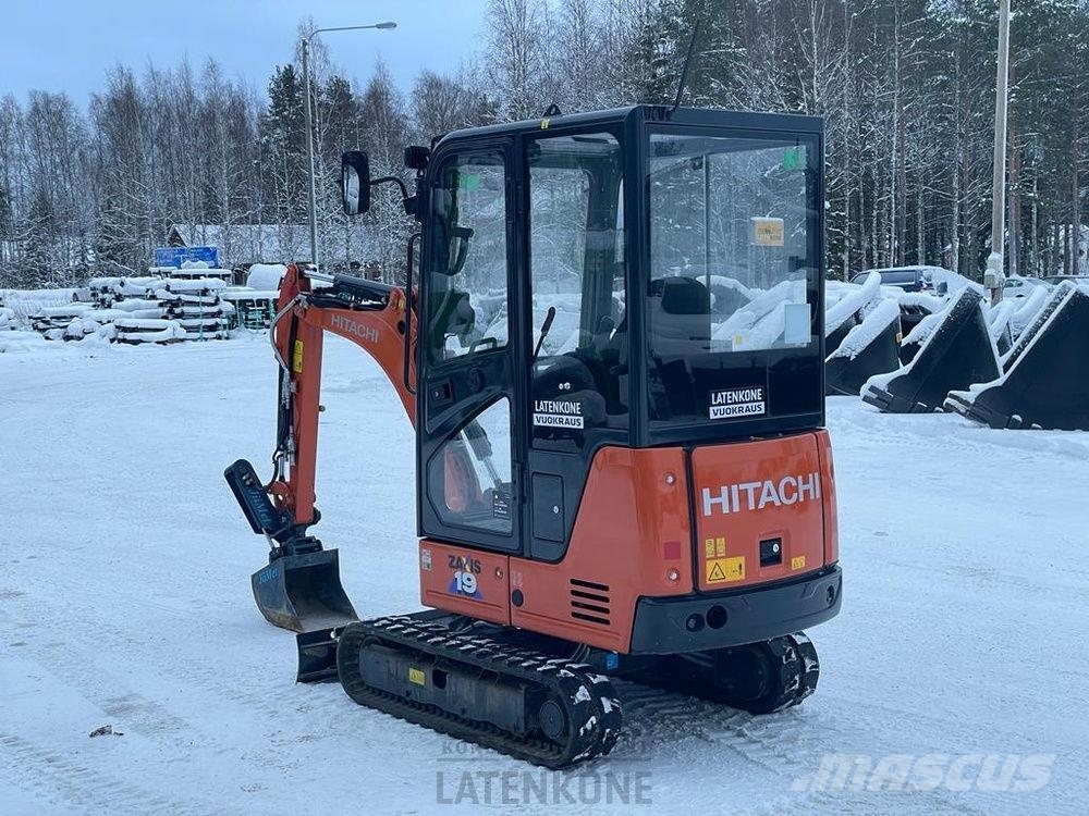 Hitachi ZX 19-6 kaivinkone حفارات صغيرة أقل من 7 طن (حفارات صغيرة)