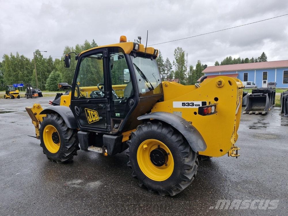 JCB 533-105 telehandler مناولات متداخلة