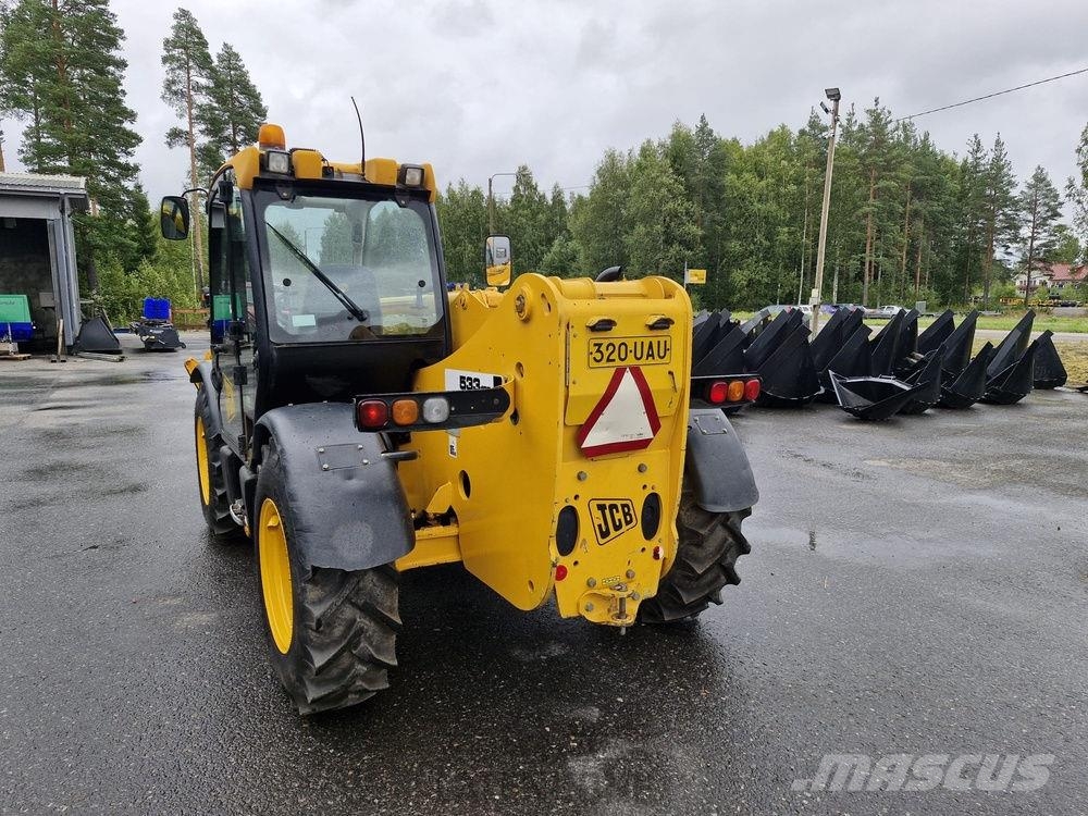 JCB 533-105 telehandler مناولات متداخلة
