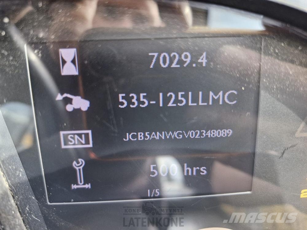 JCB 535-125 kurottaja Ładowarki teleskopowe