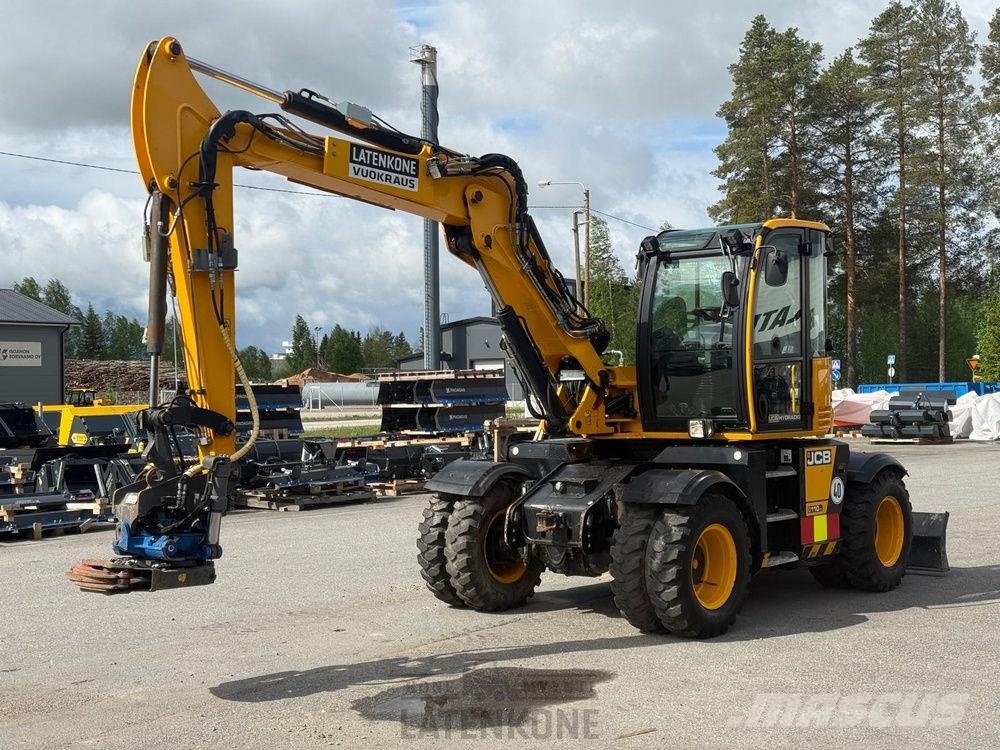 JCB Hydradig HD110WT T4 ei ureaa Wielgraafmachines