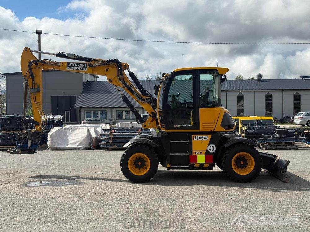 JCB Hydradig HD110WT T4 ei ureaa Wielgraafmachines