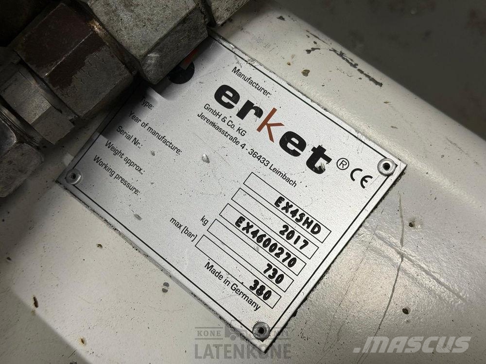 Kemroc EX 45 HD S45 tasojyrsin ( 2 terää) Kauhat