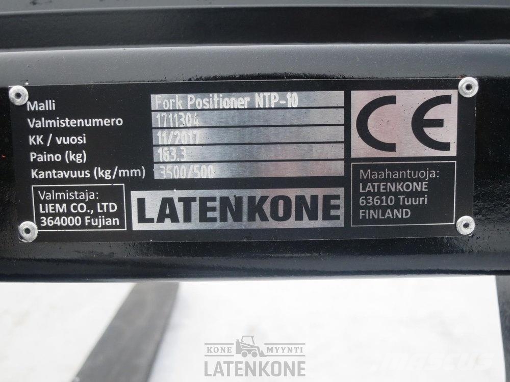 Laten Hydrauliset trukkipiikit 3,5ton 150/120cm NTP10 Ro Građevinarske viljuške