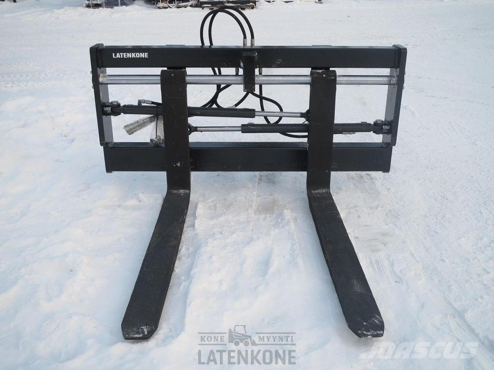 Laten Hydrauliset trukkipiikit 5ton 150/120cm PIN Manito Građevinarske viljuške