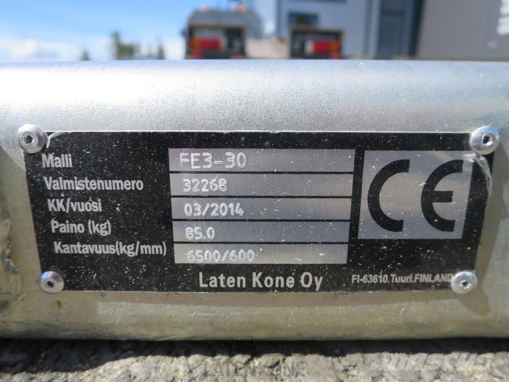 Laten Jatkopiikit 155x60mm 3000mm Građevinarske viljuške