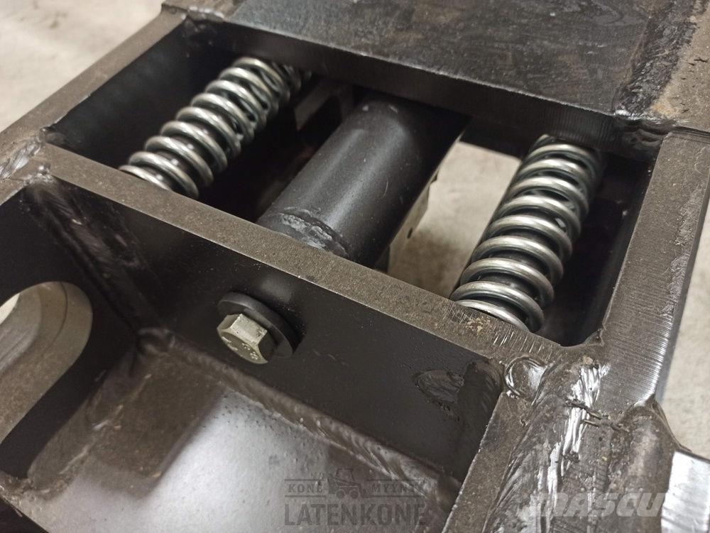 Laten Kiinteä pikaliitin S60 10-16ton. hyd. TF 261-65 Conectores rápidos
