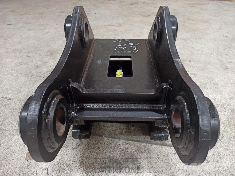 Laten Kiinteä pikaliitin S60 10-16ton. hyd. TF 261-65 Conectores rápidos