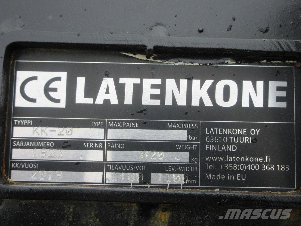 Laten Kuokkakauha 1100mm S70 Buckets