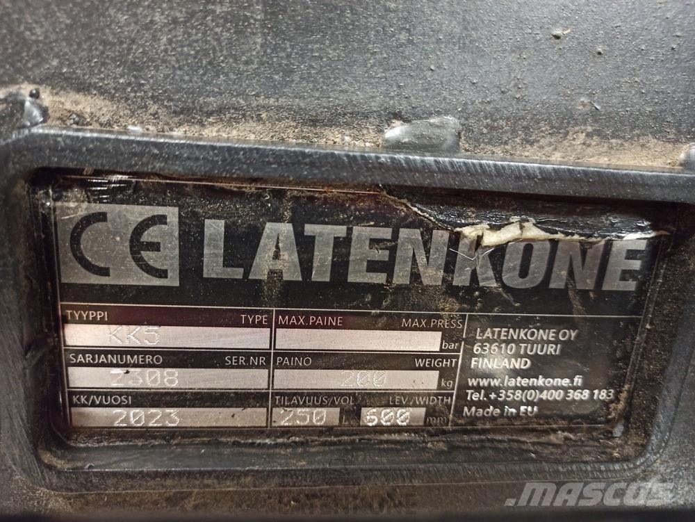 Laten Kuokkakauha 600mm S45 挖斗