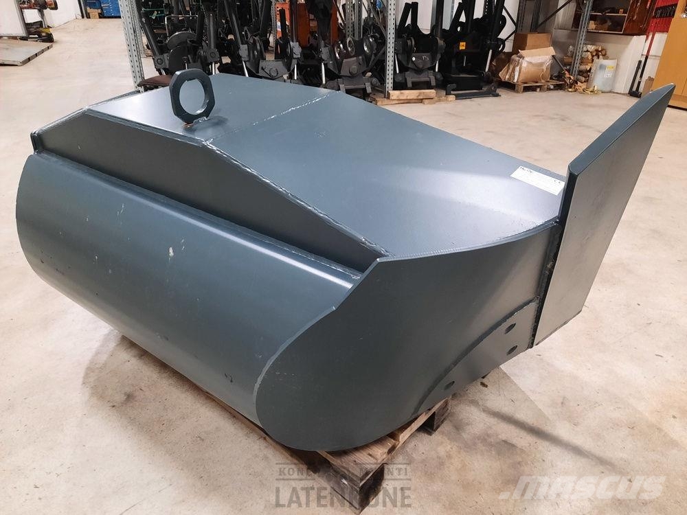 Laten Luiskaojakauha TVL 1540mm 900L Ilman kiinnikettä H Ковши