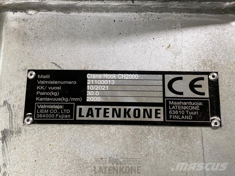 Laten Nostokoukku 2ton 其他组件