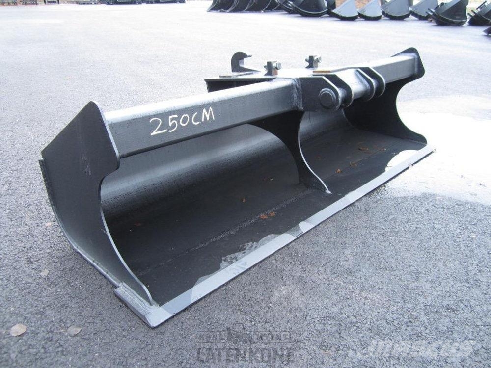 Laten Tasauskauha 2500mm NTP10 13-20ton Roto 挖斗