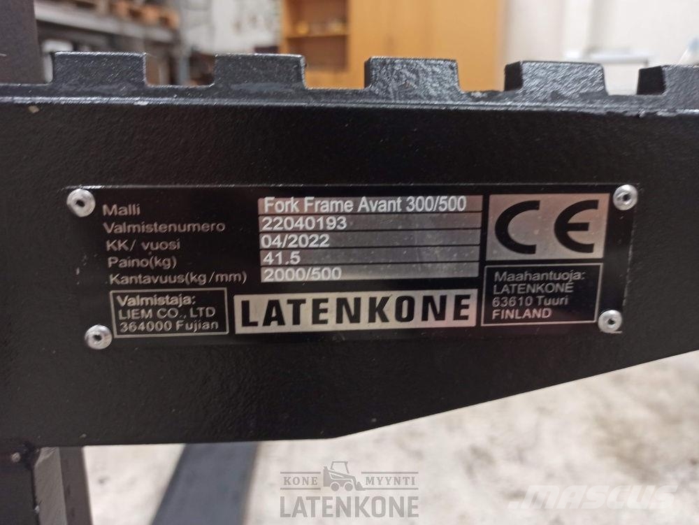 Laten Trukkipiikit 2ton 110/120cm Avant Δικράνες