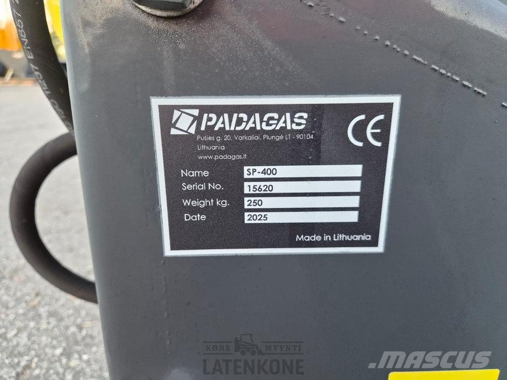 Padagas Hiekoituskauha 400L Kum ve tuz serpiciler