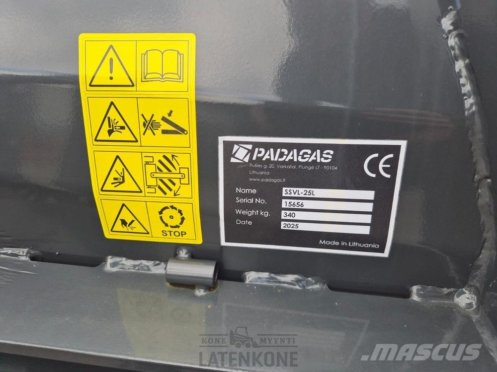 Padagas Nivelaura SSVL-25L حراثات ونصول الجليد