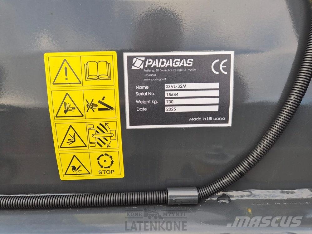 Padagas Nivelaura SSVL-32M حراثات ونصول الجليد