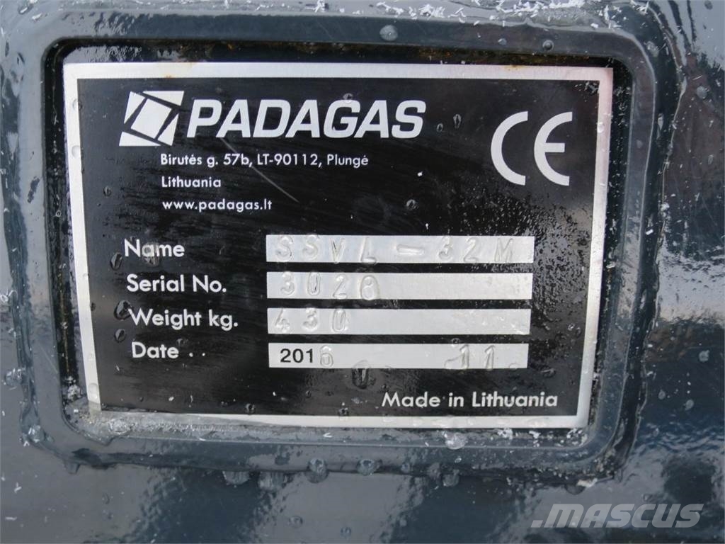 Padagas Nivelaura SSVL-32M حراثات ونصول الجليد