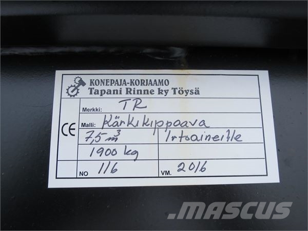 Rinne Kärkikippikauha 7.5m3 Volvo Skopor