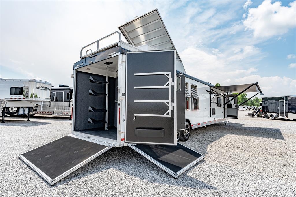 Bison COACH SV8416.S.R. Animal transport semi-trailers
