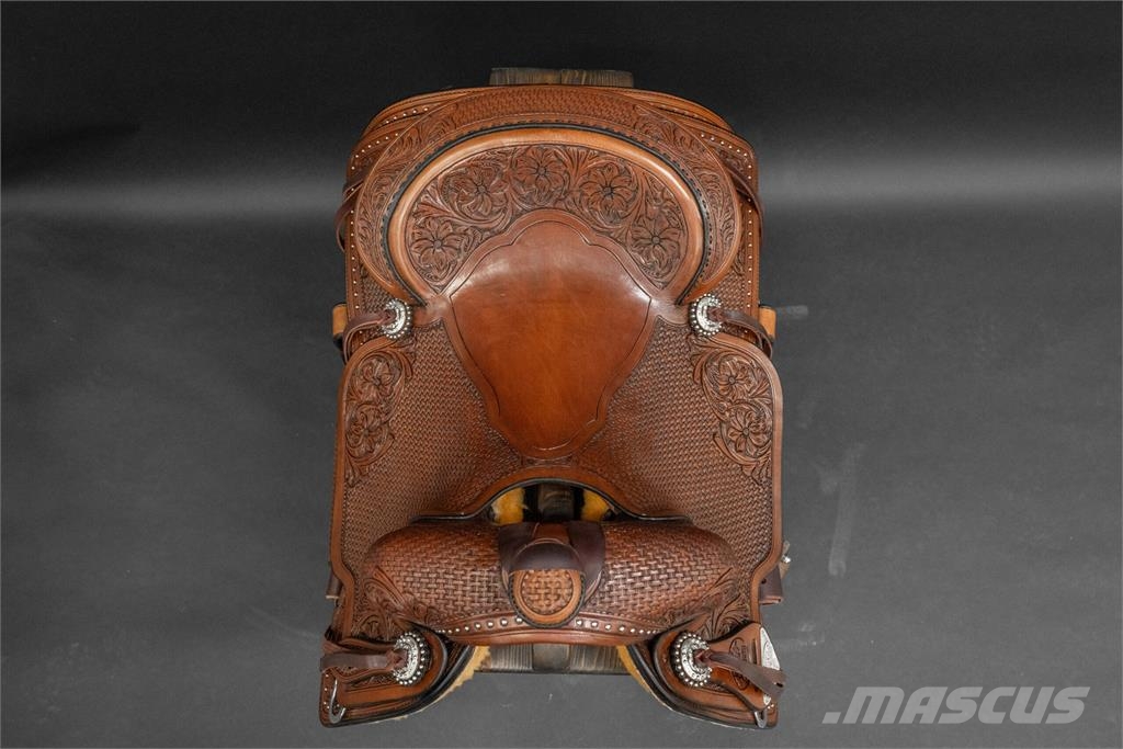 BOBS CUSTOM SADDLES REINING SADDLE 16.5IN 其他組件