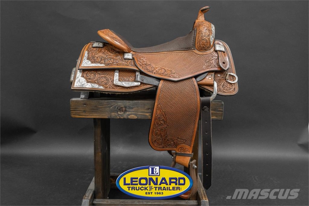 BOBS CUSTOM SADDLES REINING SADDLE 16.5IN 其他組件