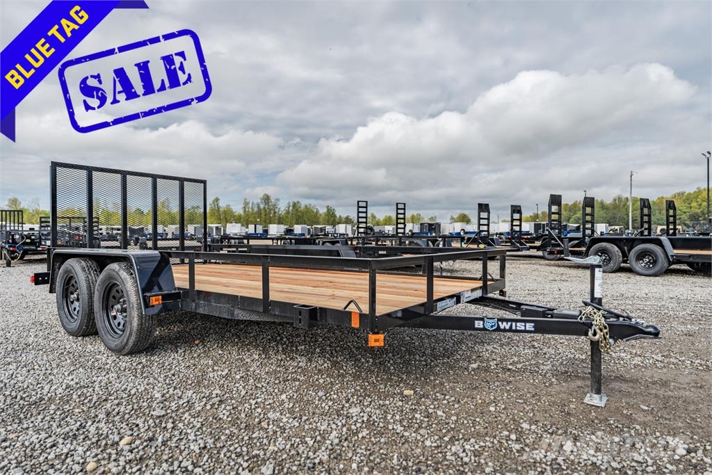 BWise UTE-614 UTILITY ANGLE RAILS Vlakke laadvloer