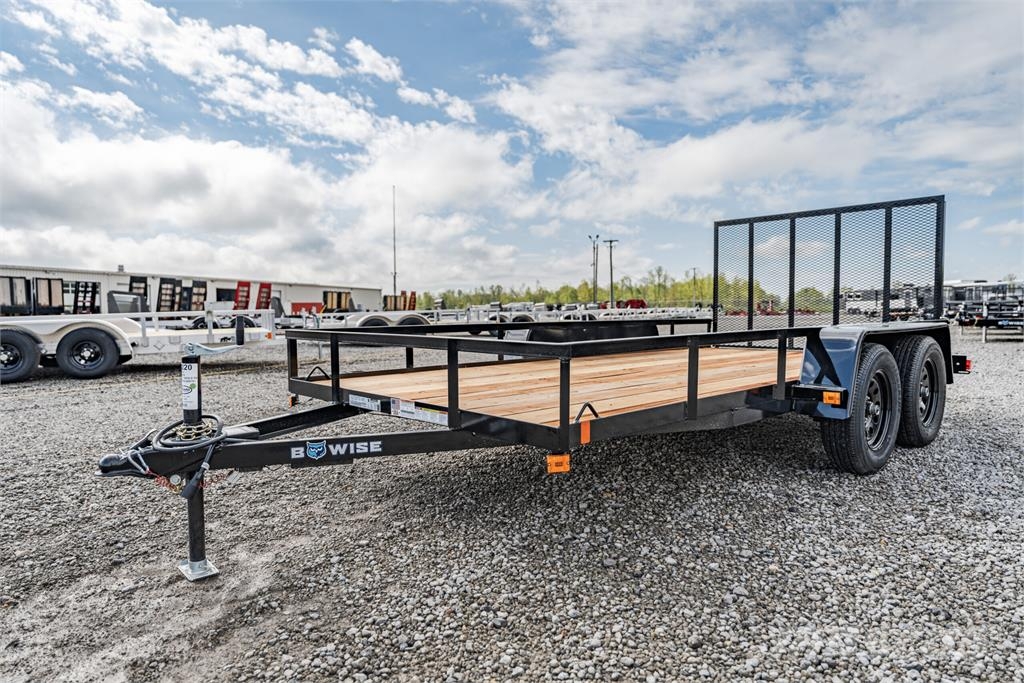 BWise UTE-614 UTILITY ANGLE RAILS Vlakke laadvloer