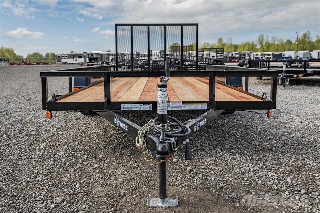BWise UTE-614 UTILITY ANGLE RAILS Vlakke laadvloer