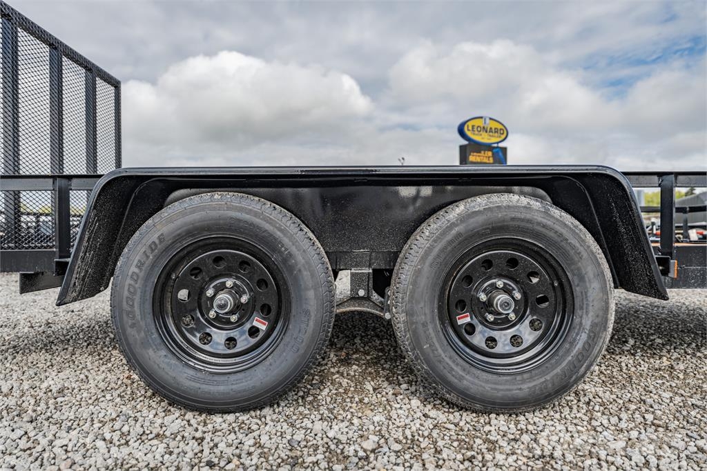 BWise UTE-614 UTILITY ANGLE RAILS Vlakke laadvloer
