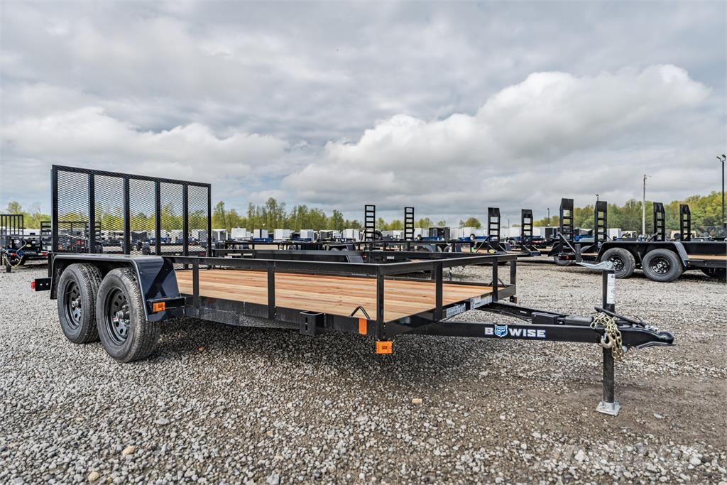BWise UTE-614 UTILITY ANGLE RAILS Vlakke laadvloer
