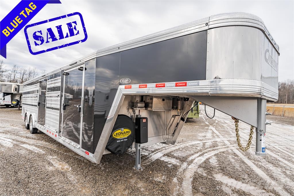 Cimarron TRAILERS SW30G SIG مقطورات نقل الحيوانات