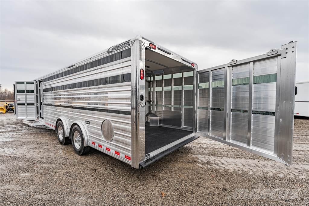Cimarron TRAILERS SW30G SIG مقطورات نقل الحيوانات