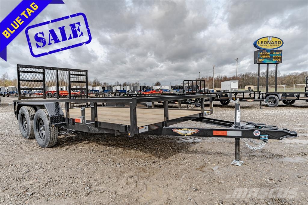 H Trailers H8214TRS-070 Vlakke laadvloer