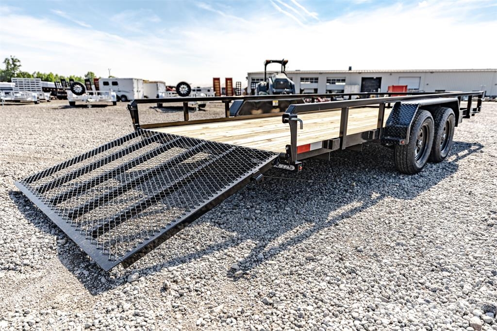 H Trailers H8218TRS-070 مقطوروات مسطحة/مفصلية الجوانب