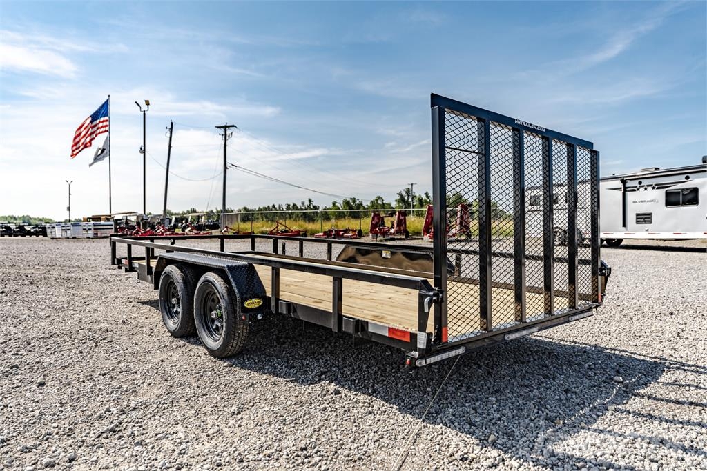H Trailers H8218TRS-070 مقطوروات مسطحة/مفصلية الجوانب