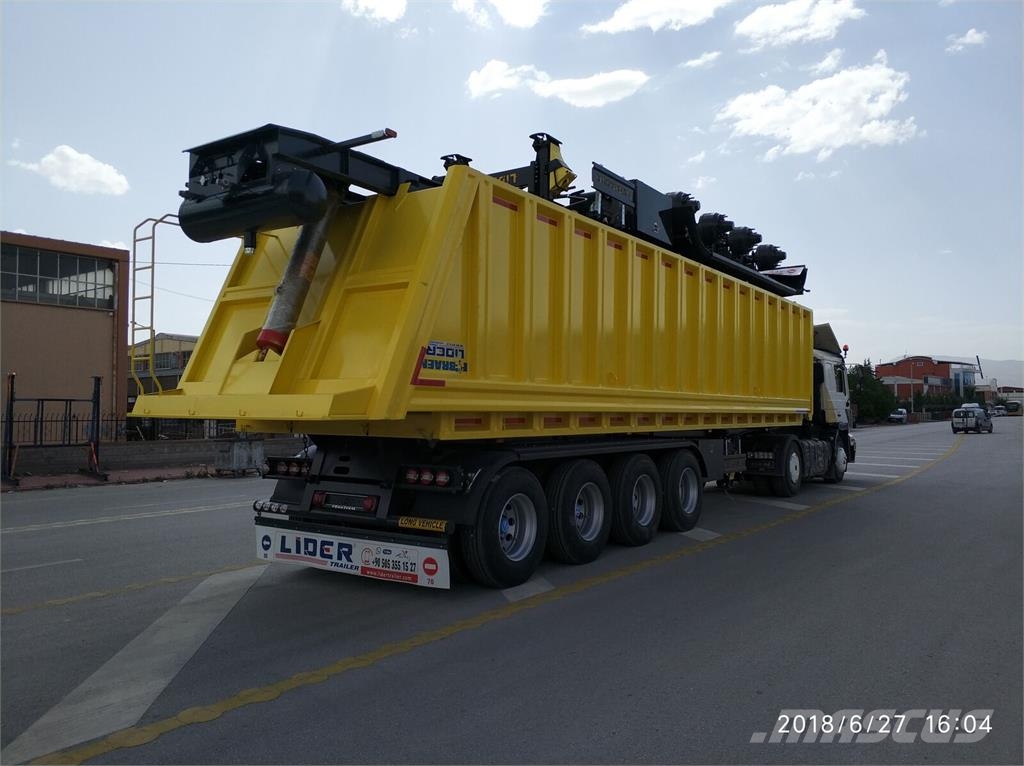 Lider 2026 MODEL NEW 35 M³ DUMPER ( BENNE ) Kippipuoliperävaunut