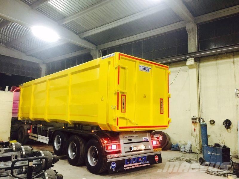 Lider 2026 NEW UNUSED SCRAP 55 M³ FROM MANUFACTURER مقطورة حبوب