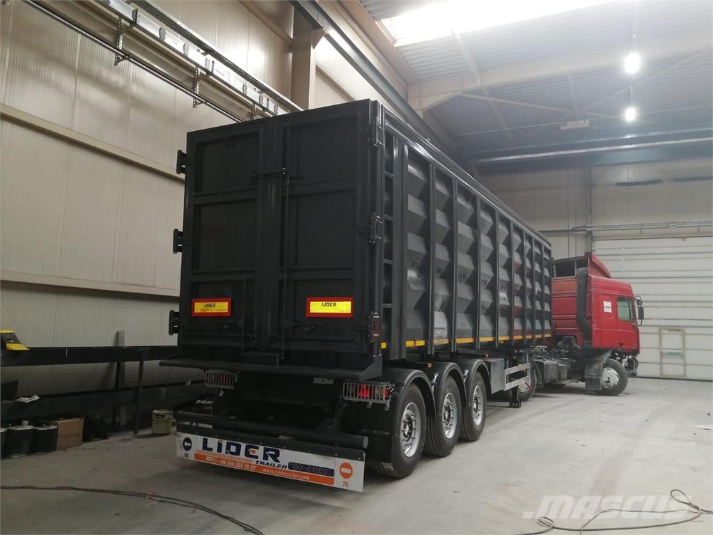 Lider 2026 NEW UNUSED SCRAP 55 M³ FROM MANUFACTURER مقطورة حبوب