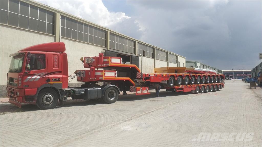 Lider 2026 NEW 150 Tons capacity Lowbed semi trailer Diepladers
