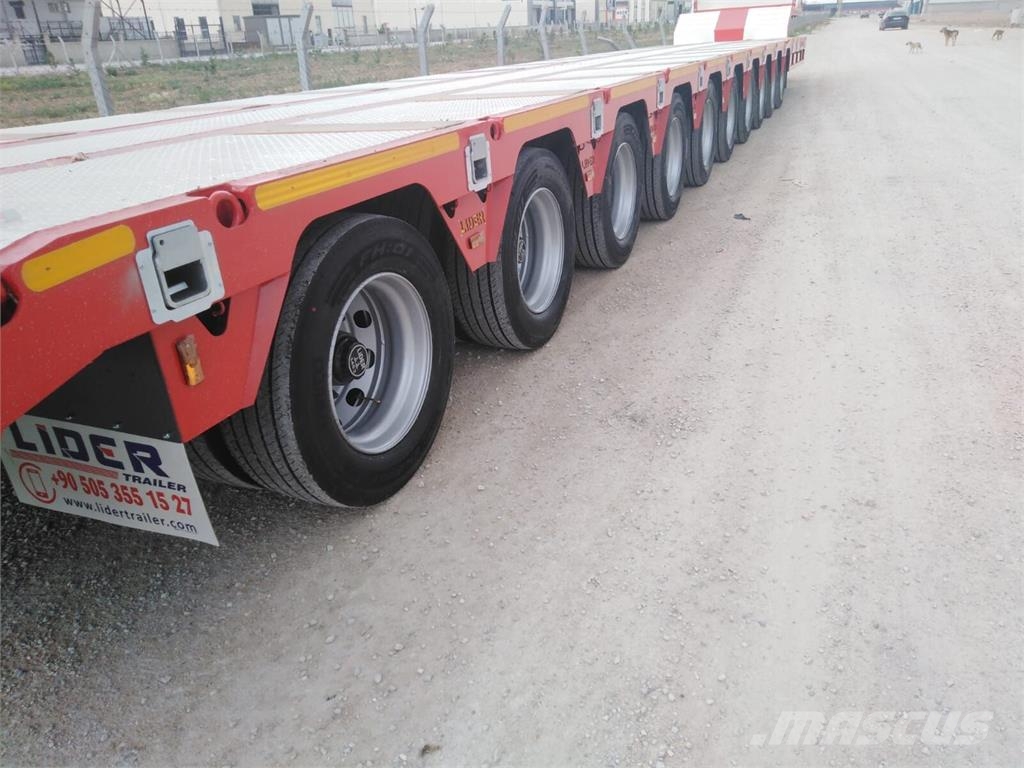 Lider 2026 NEW 150 Tons capacity Lowbed semi trailer Diepladers