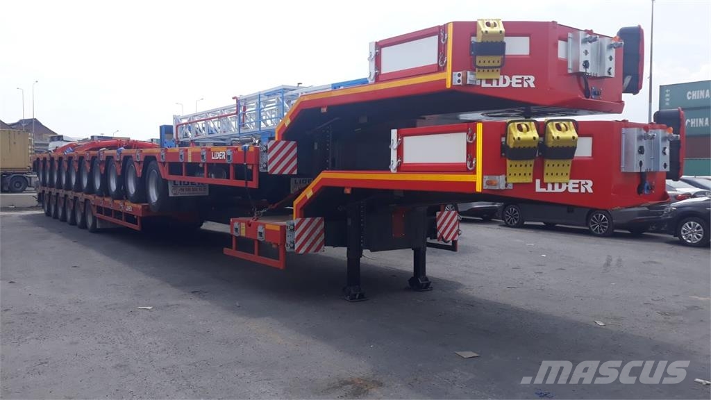 Lider 2026 NEW 150 Tons capacity Lowbed semi trailer Diepladers