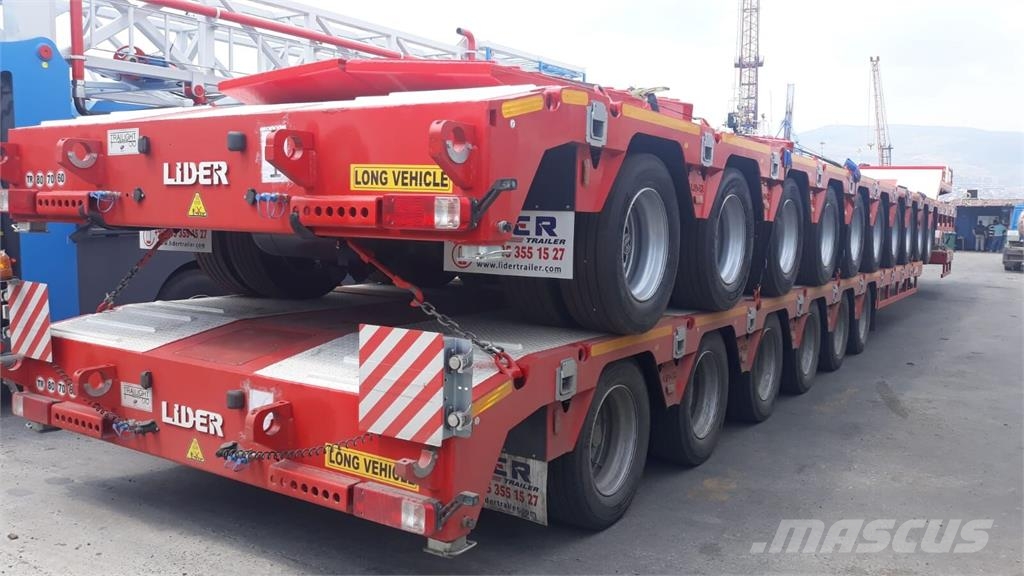 Lider 2026 NEW 150 Tons capacity Lowbed semi trailer Diepladers