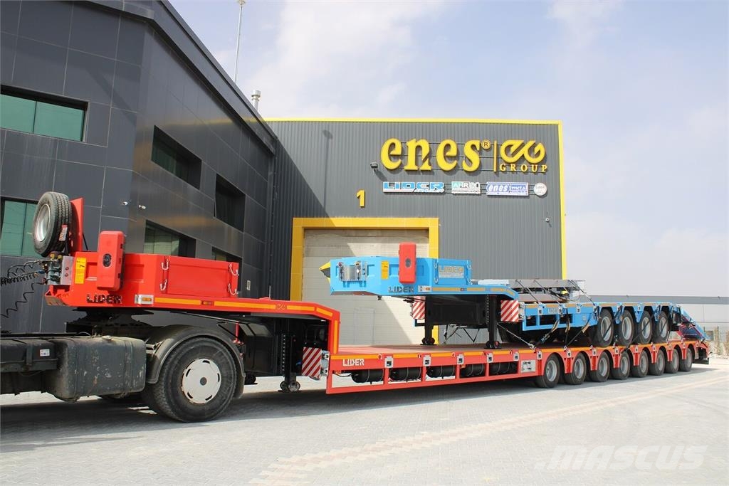 Lider 2026 NEW 150 Tons capacity Lowbed semi trailer Diepladers