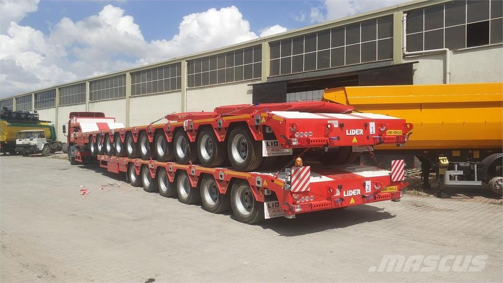Lider 2026 NEW 150 Tons capacity Lowbed semi trailer Diepladers